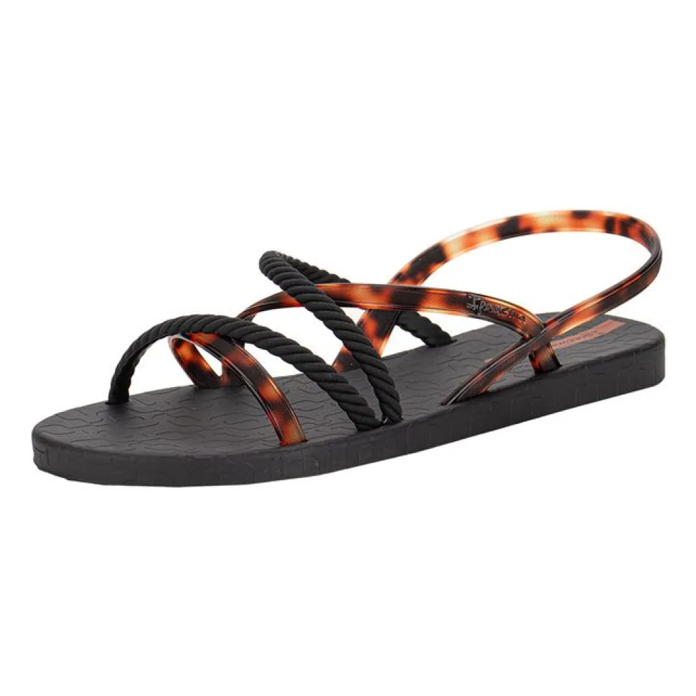 Sandália Feminina Flat Diversa Verão Ipanema 27375 PRETO 34