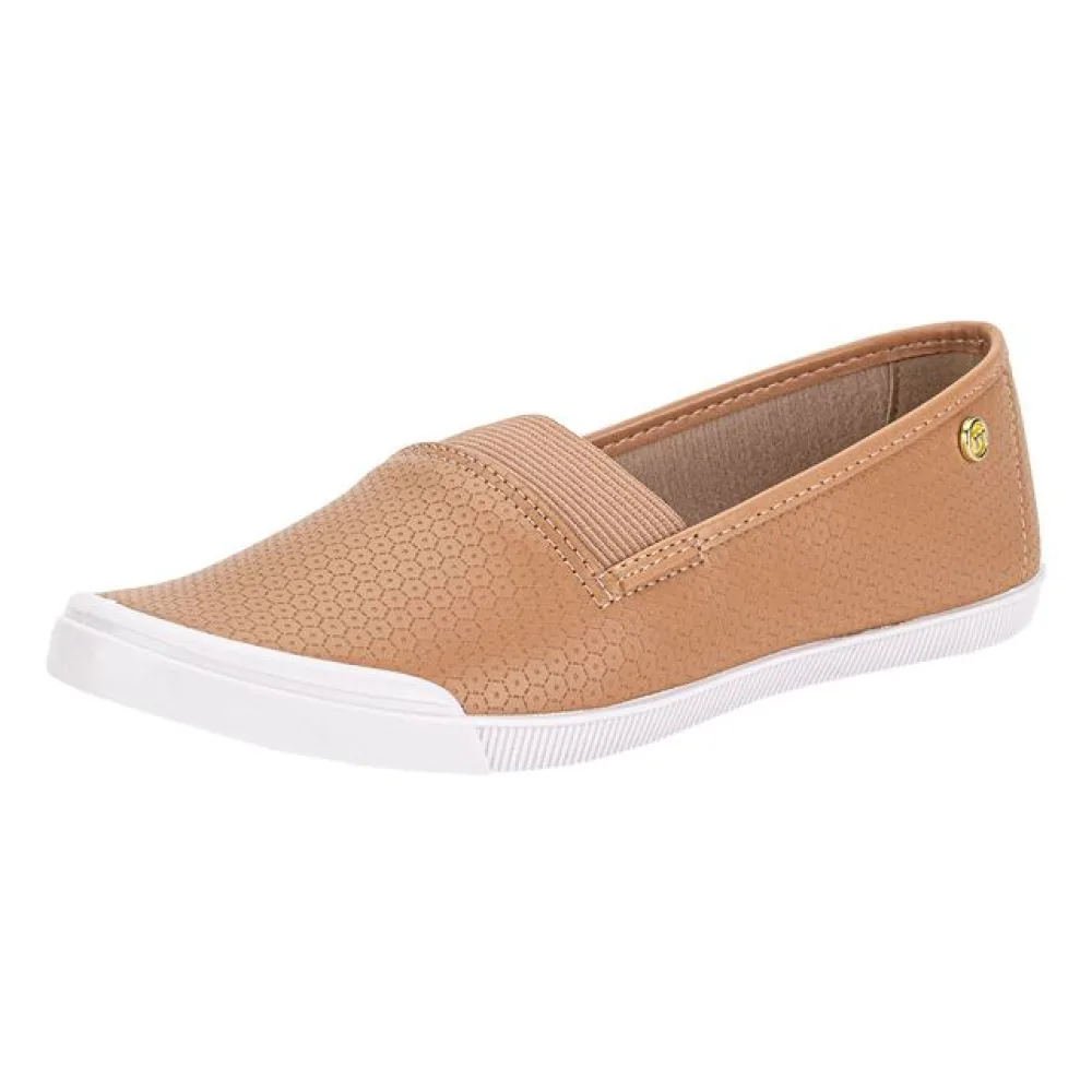 Tênis Feminino Slip On Moleca 5109791 SALMÃO 34