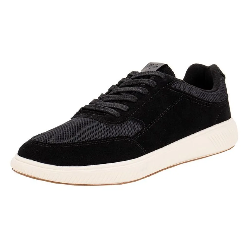 Tênis Masculino Casual BRsport 2276214 PRETO/CAMURÇA 38