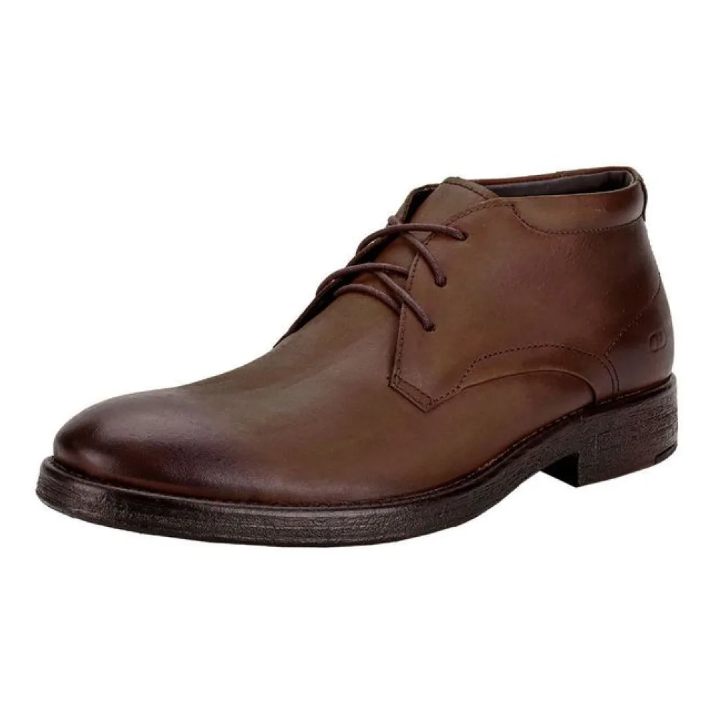 Bota Masculina Dust Democrata 626101 CAFÉ 38