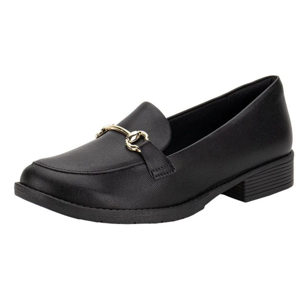 Mocassim Feminino Piccadilly 653001 PRETO 35