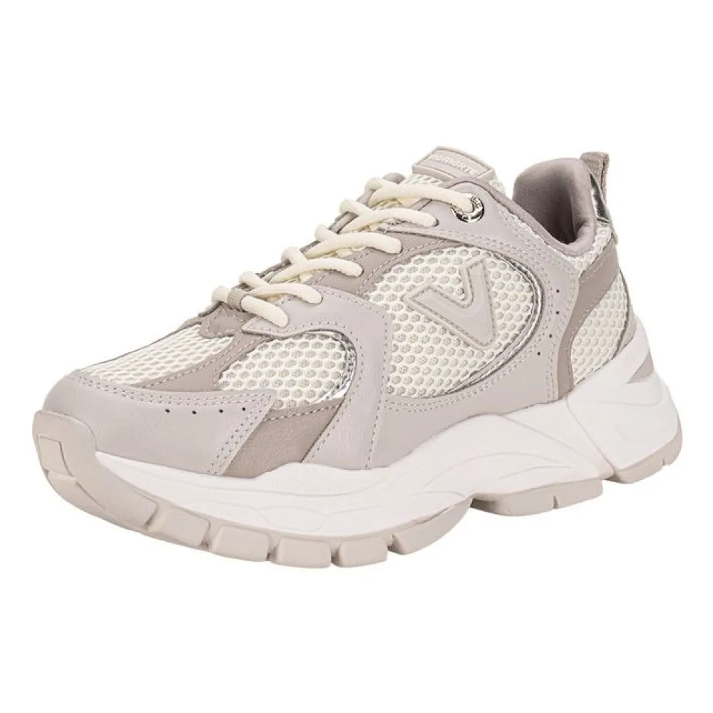 Tênis Feminino Chunky Via Marte 140010 CINZA 38