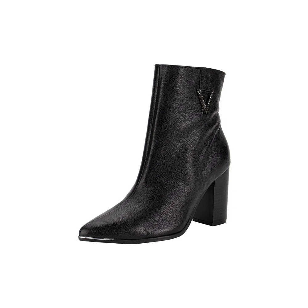 Bota Feminina Cano Baixo Via Marte 230001 PRETO 34