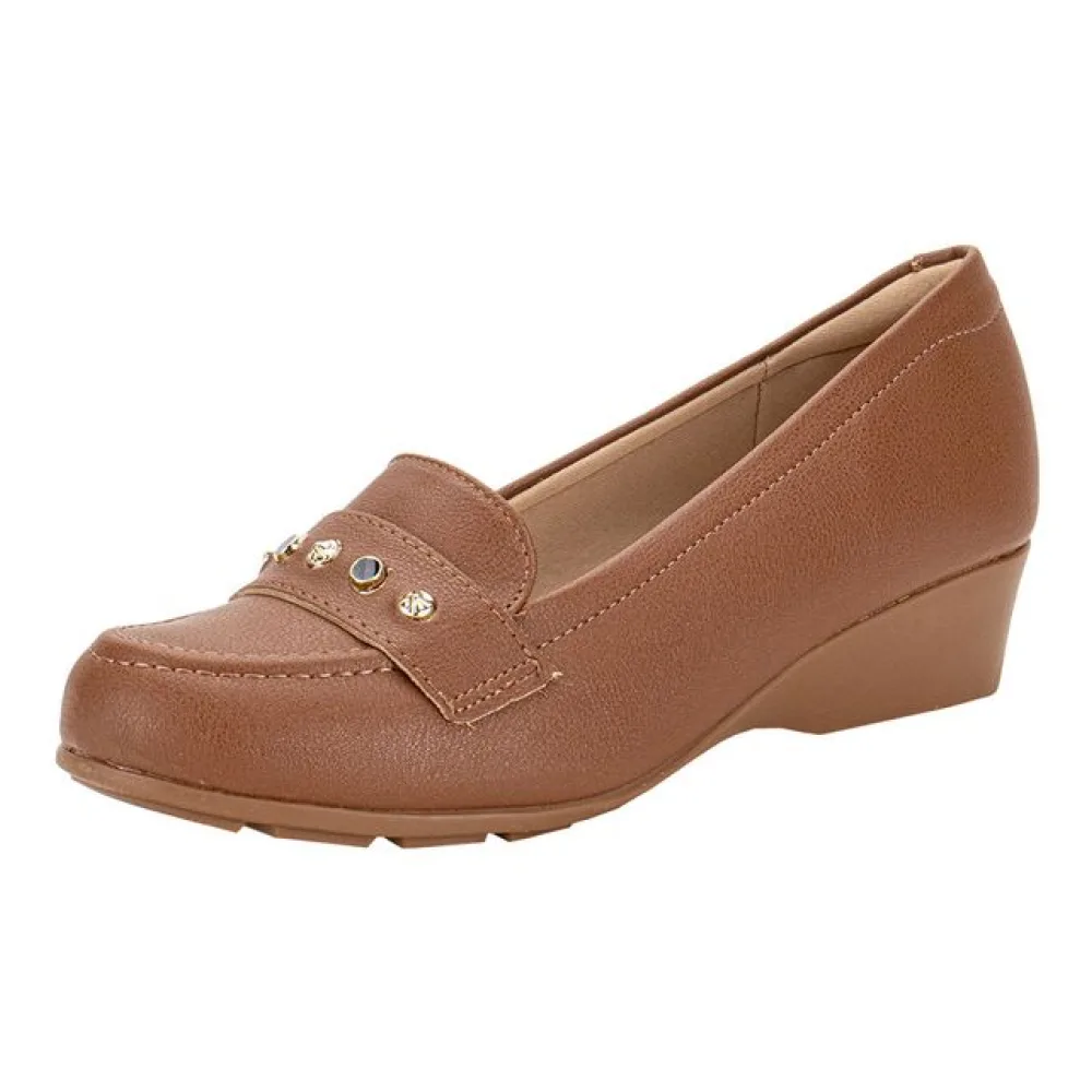 Sapato Feminino Anabela Modare 7014296 CHOCOLATE 39