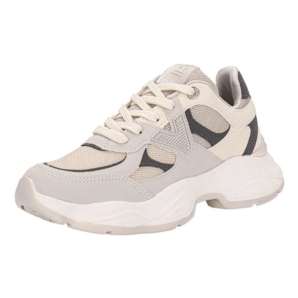 Tênis Feminino Chunky Via Marte 158003 CINZA 01 34