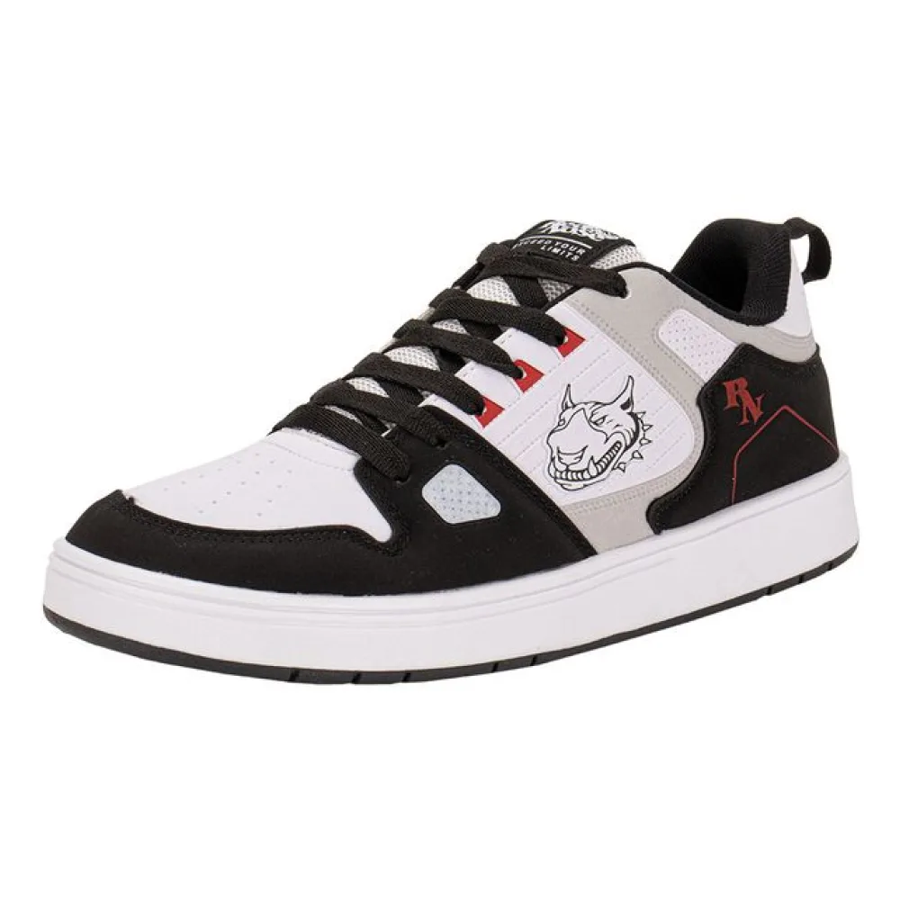 Tênis Masculino Prescott Red Nose RNVM303 PRETO/BRANCO 39
