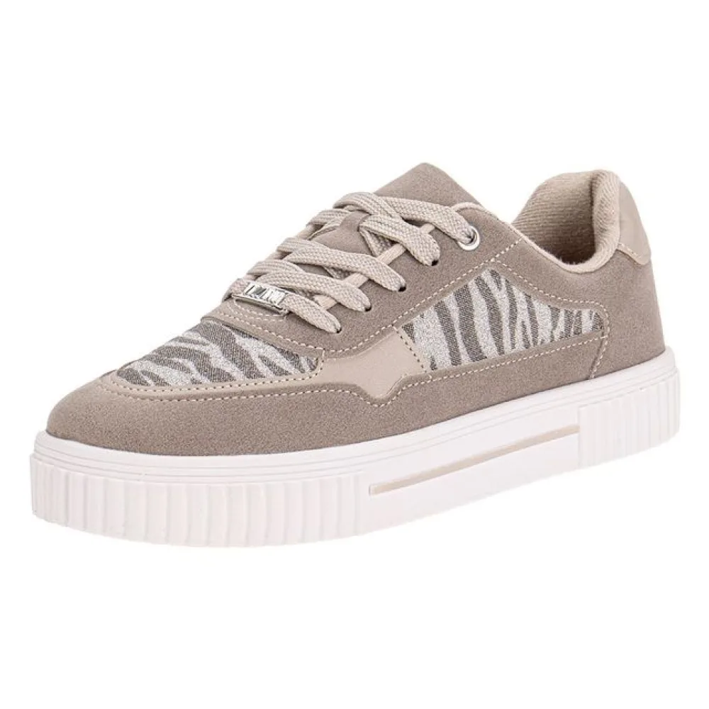 Tênis Feminino Casual Vizzano 1307216 CINZA 35