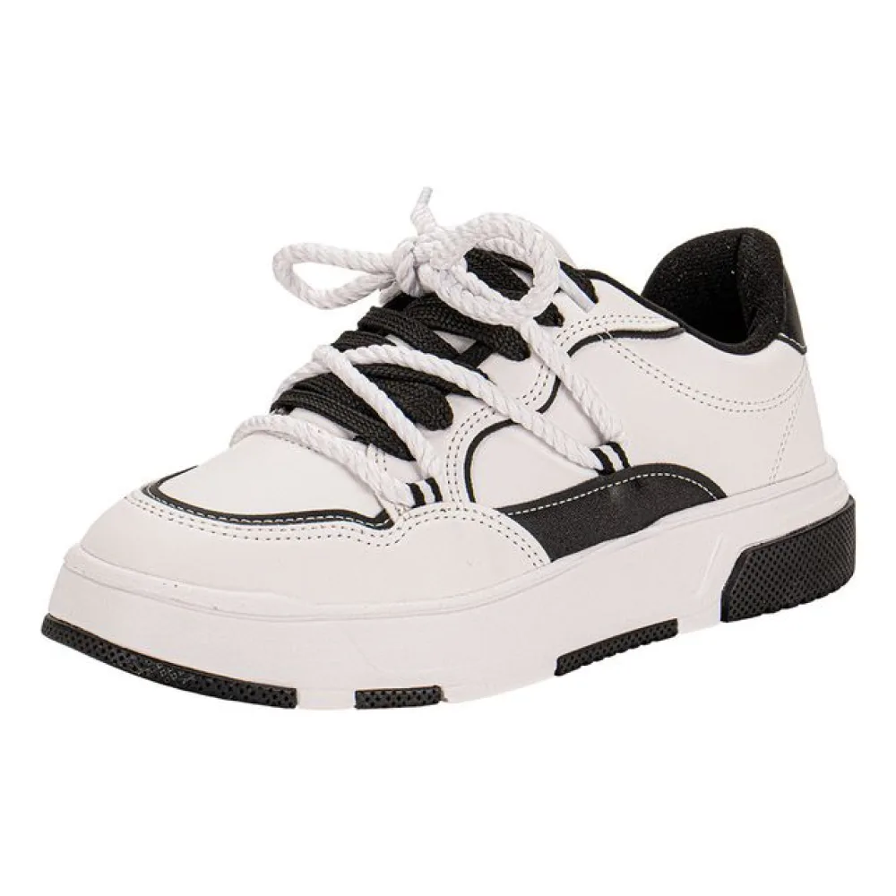 Tênis Feminino Casual Vizzano 1455103 BRANCO/PRETO 34