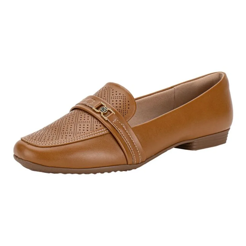 Sapato Feminino Flat Piccadilly 250258 CARAMELO 34