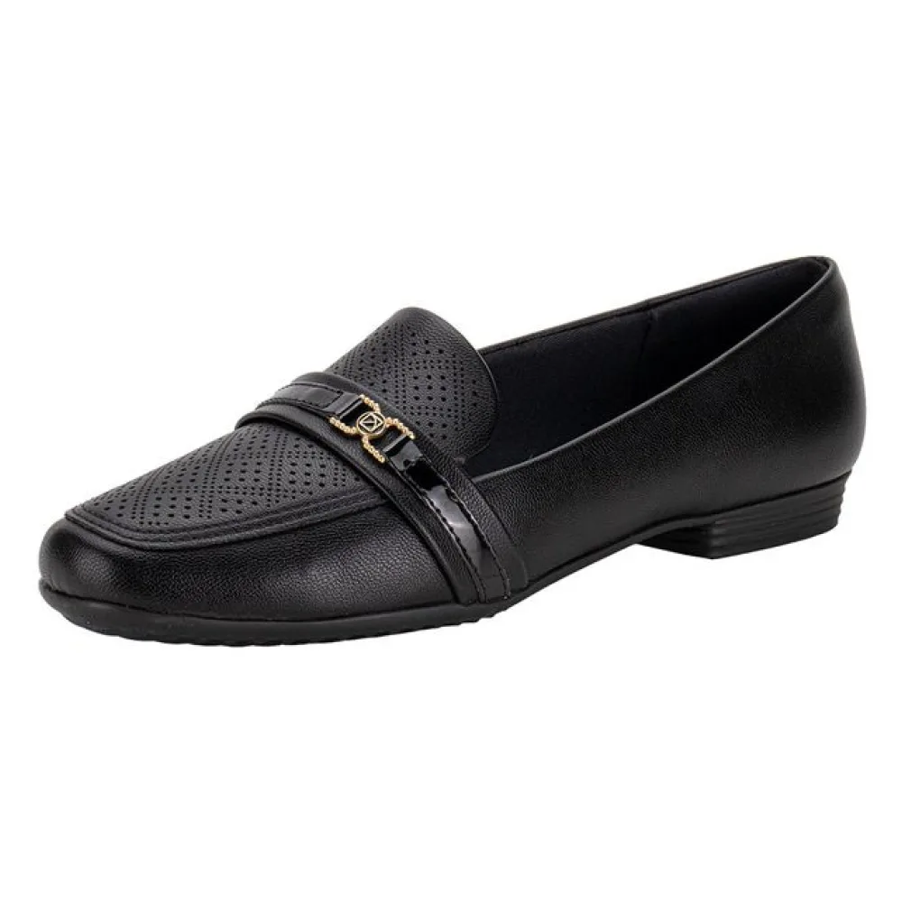Sapato Feminino Flat Piccadilly 250258 PRETO 34