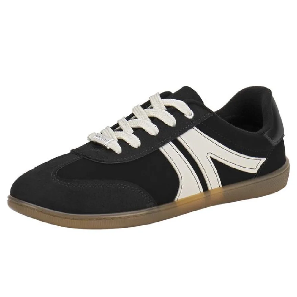 Tênis Feminino Casual Moleca 5605472 PRETO/BEGE 34