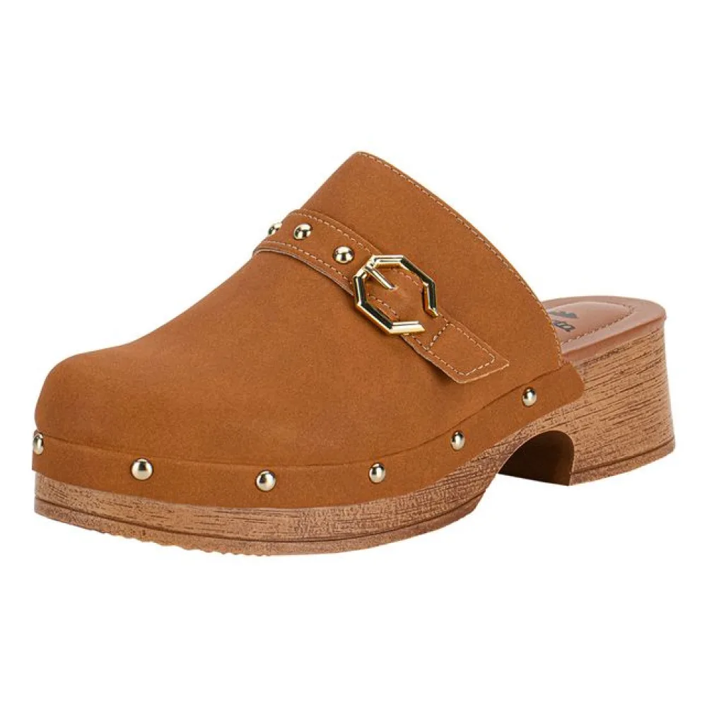 Sapato Feminino Mule Dakota D0101 CARAMELO 35