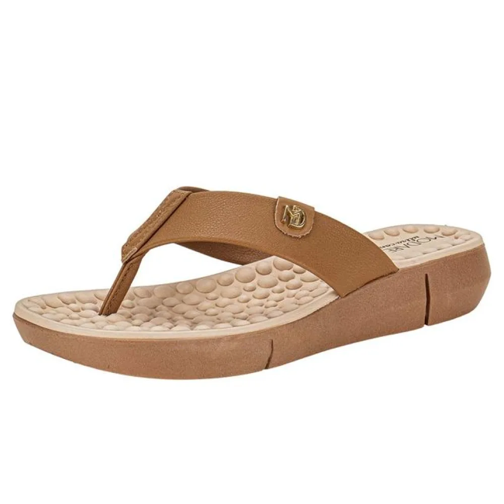 Sandália Feminina Salto Baixo Modare - 7142106 CARAMELO 34