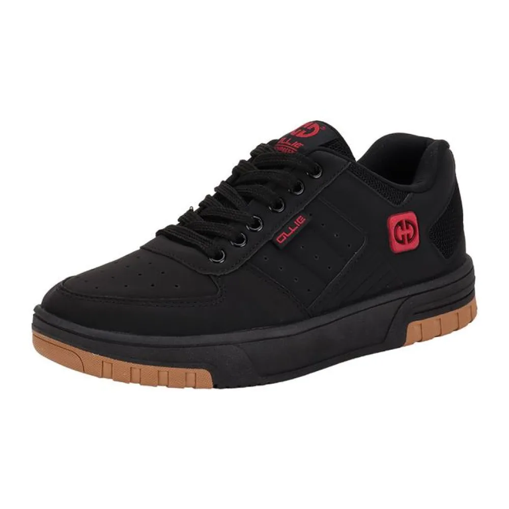 Tênis Masculino Eternity 2 Ollie 600 PRETO/VERMELHO 01 37