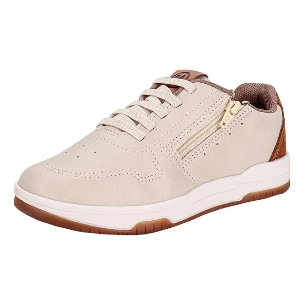 Sapatênis Infantil Masculino Molekinho 2852102 BEGE 27