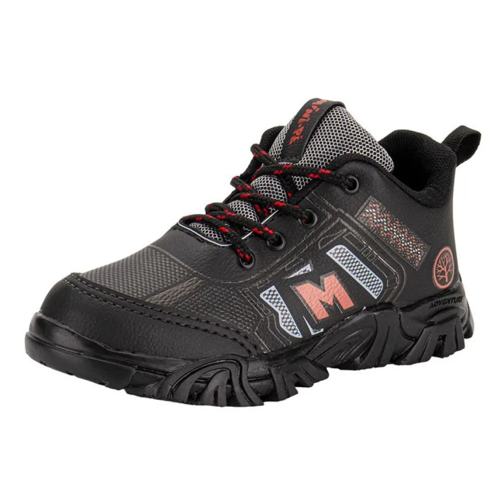 Tênis Infantil Masculino Minipé MP25049 PRETO/VERMELHO 27