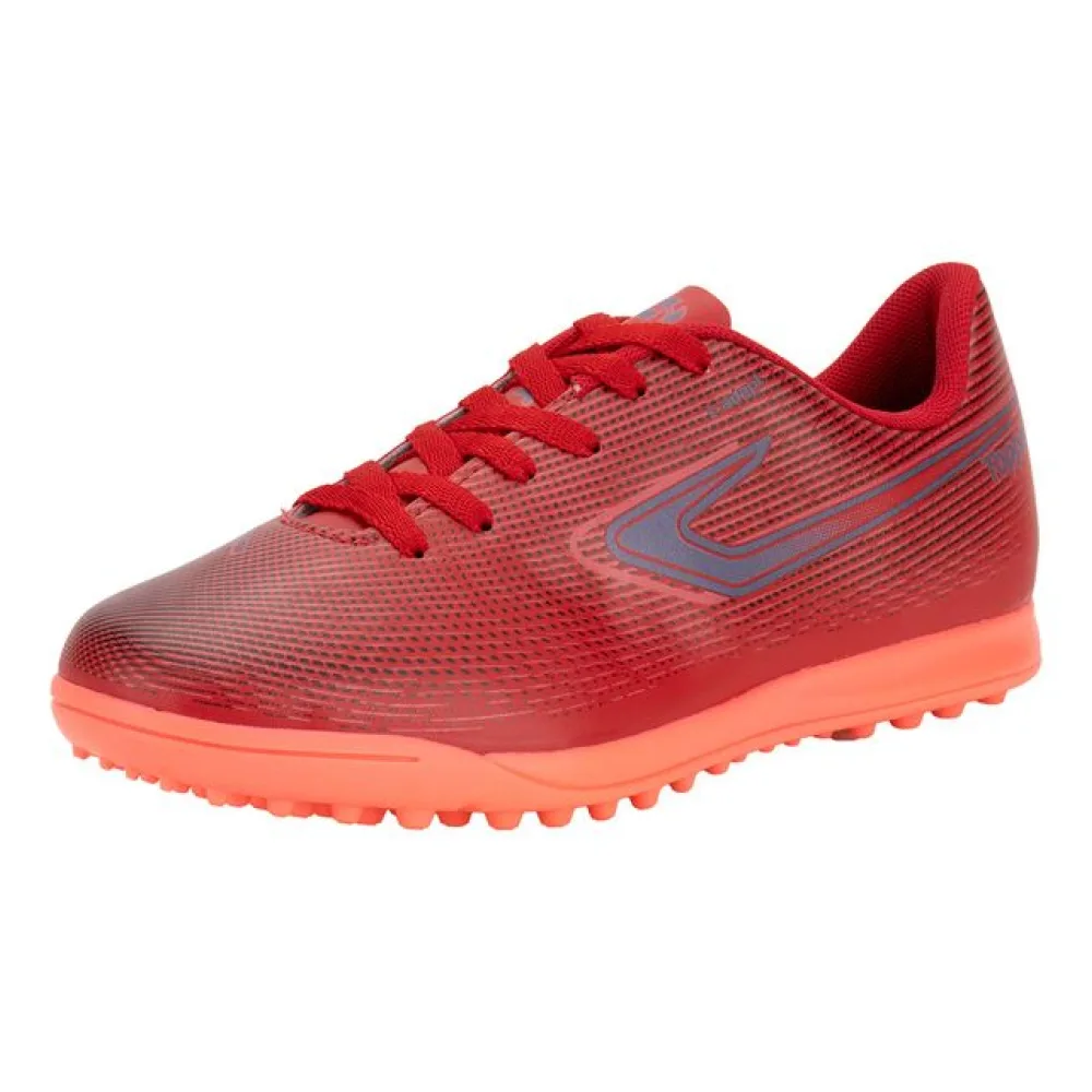 Chuteira Society Slick VI Topper TP0579 VERMELHO 37