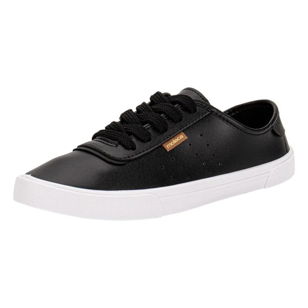 Tênis Feminino Casual Moleca 5296584 PRETO 33