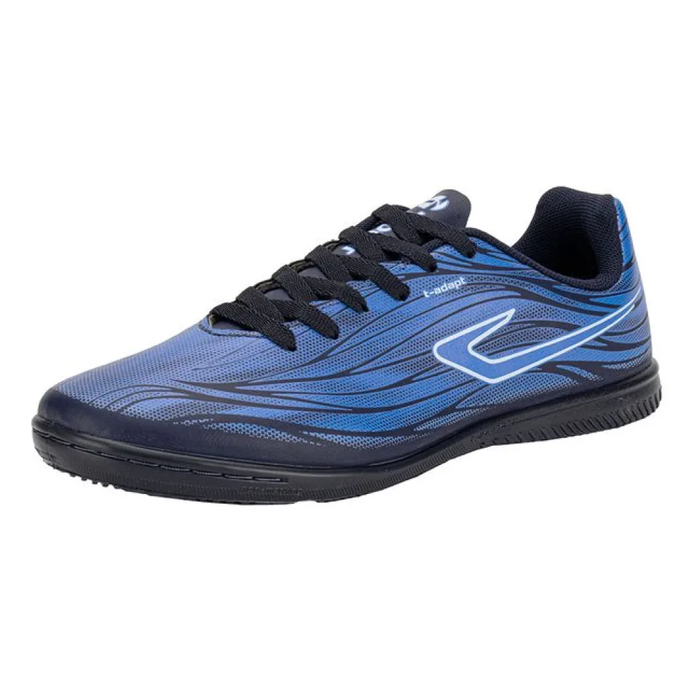 Chuteira Futsal Slick V Topper TP0492 AZUL 38