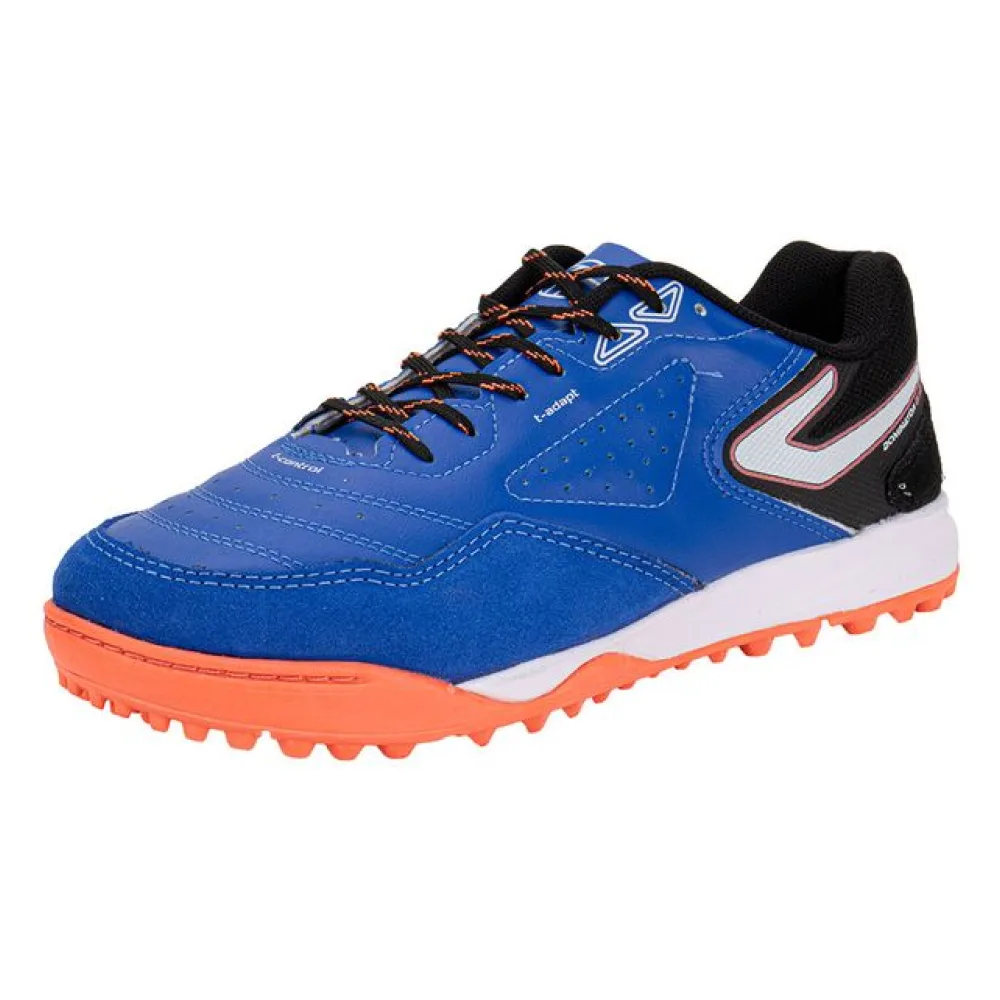 Chuteira Society Dominator Clube V Topper TP0507 AZUL/PRETO 37