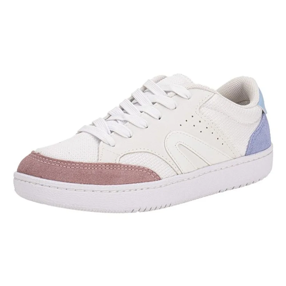 Tênis Casual Castle II Rainha RA0330 BRANCO/ROSA 36