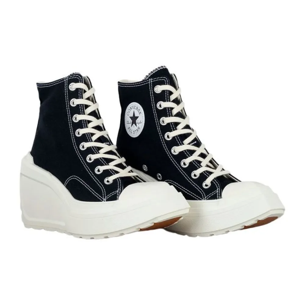 Tênis Chuck 70 De Luxe Wedge Converse A06478C PRETO/BRANCO 35