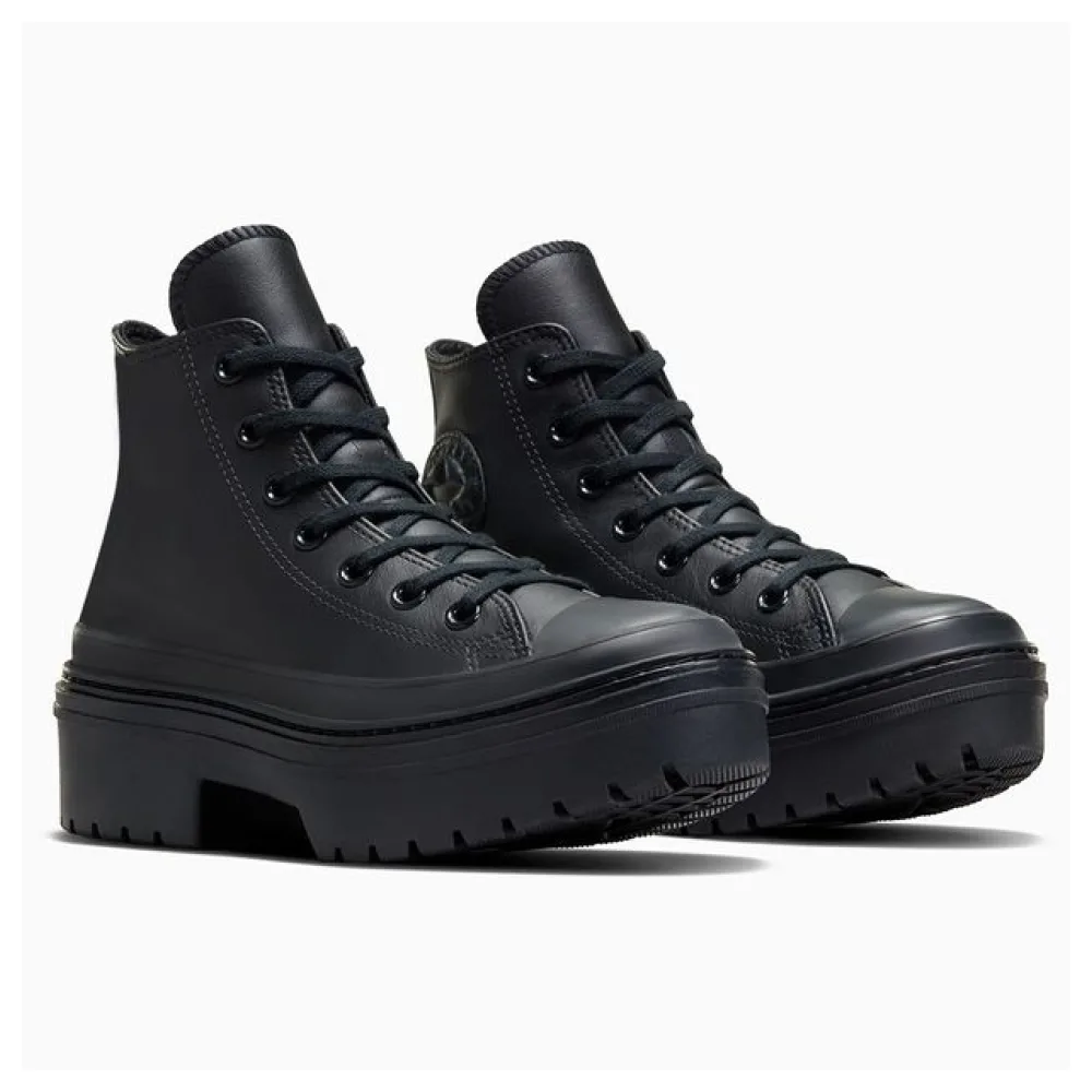 Tênis Chuck Taylor All Star Lugged Heel Leather Platform Converse A10369C PRETO 33