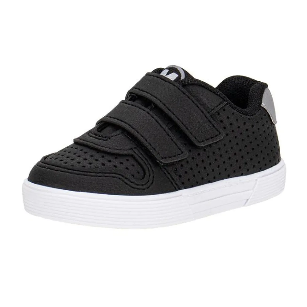 Tênis Infantil Masculino Baby Molekinho 2136173 PRETO/CINZA 19