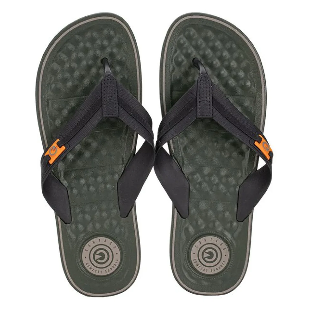 Chinelo Masculino Arizona Cartago 12212 PRETO/VERDE 37/38