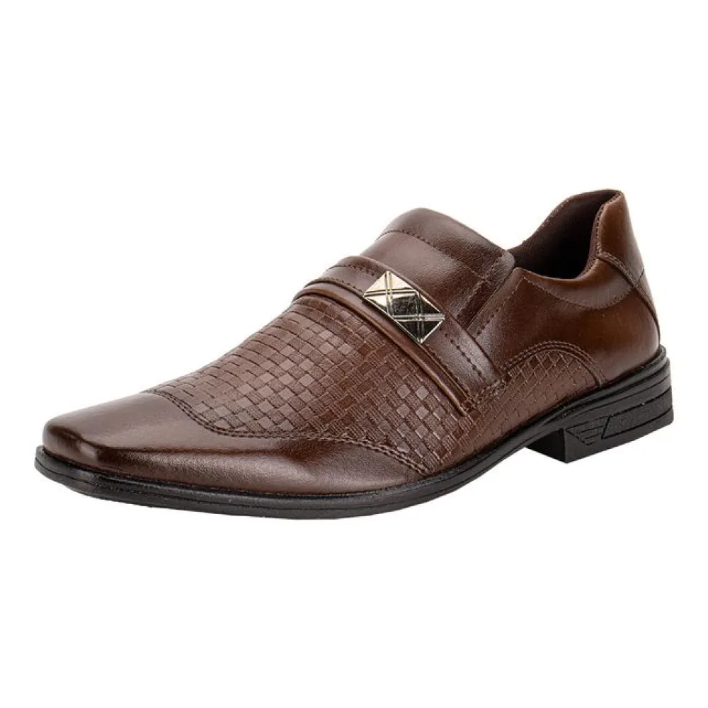 Sapato Masculino Social Bkarellus TR96 CAFÉ 38
