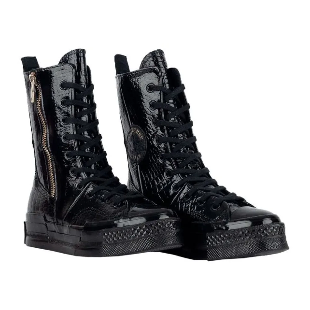 Tênis Chuck 70 Plus Xhi X-Hi Converse A09381C PRETO/CROCO 34