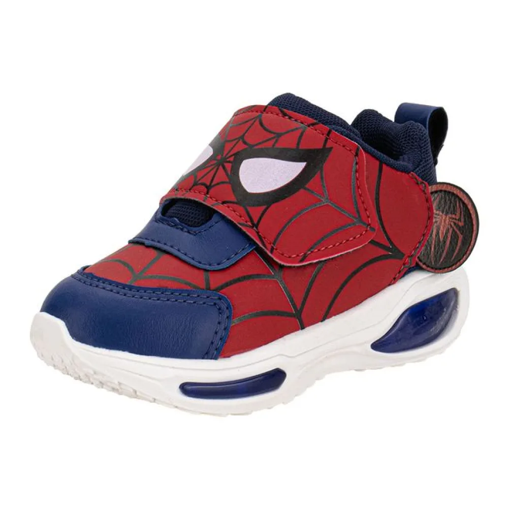 Tênis Infantil Masculino Led Minipé 2516V AZUL/VERMELHO 26