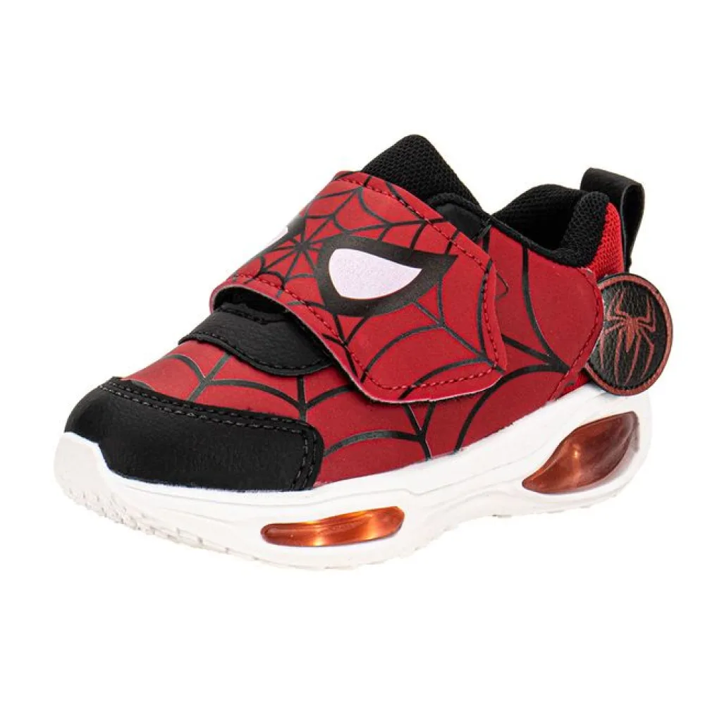Tênis Infantil Masculino Led Minipé 2516V VERMELHO/PRETO 25