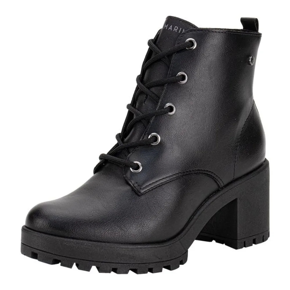 Bota Feminina Coturno Ramarim 2456121 PRETO 33