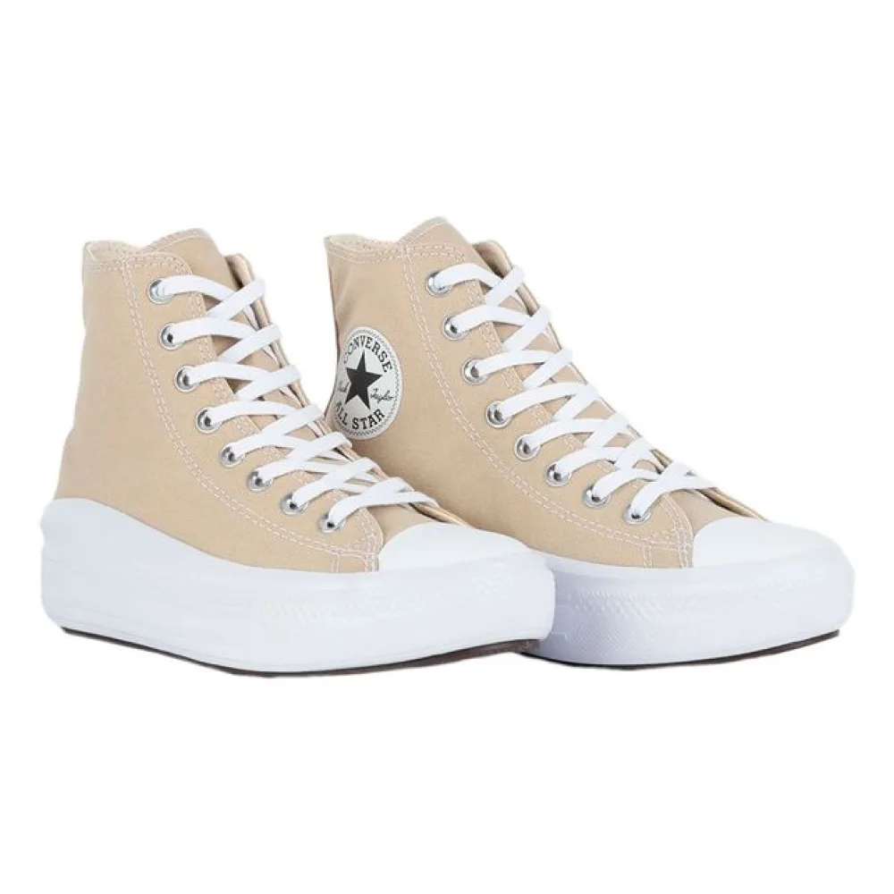 Tênis Chuck Taylor All Star Move Hi Seasonal Converse CT1781 BEGE/BRANCO 33