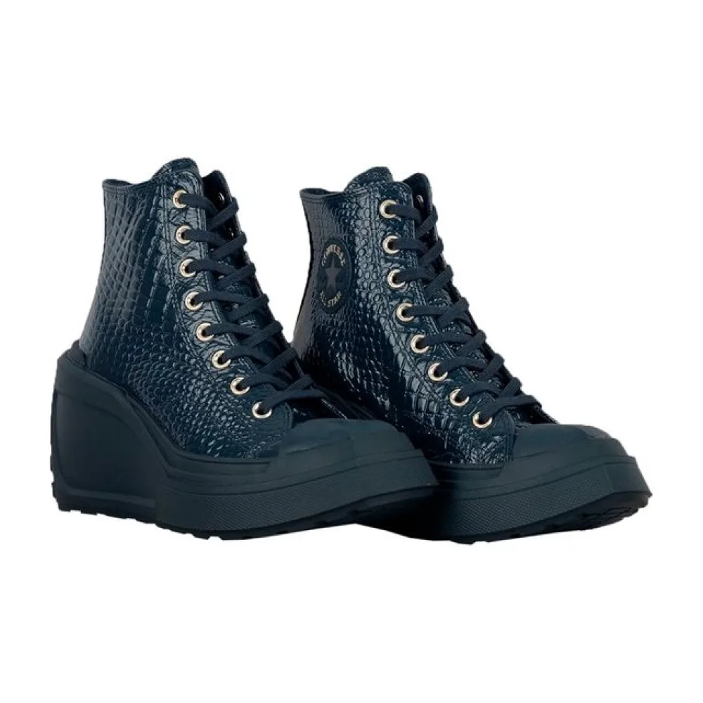 Tênis Chuck 70 De Luxe Wedge Croc Converse A10037C MARINHO 34