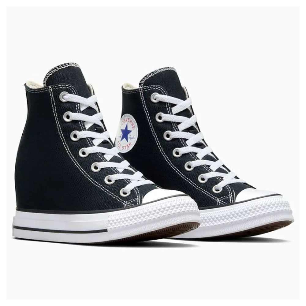 Tênis Chuck Taylor All Star Wedge Platform Converse A11909C PRETO/BRANCO 35