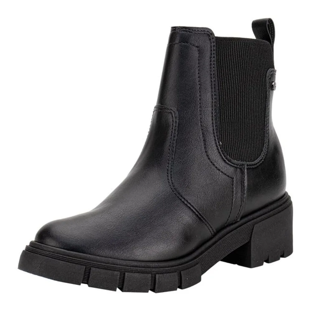 Bota Feminina Cano Baixo Ramarim 2411122 PRETO 36
