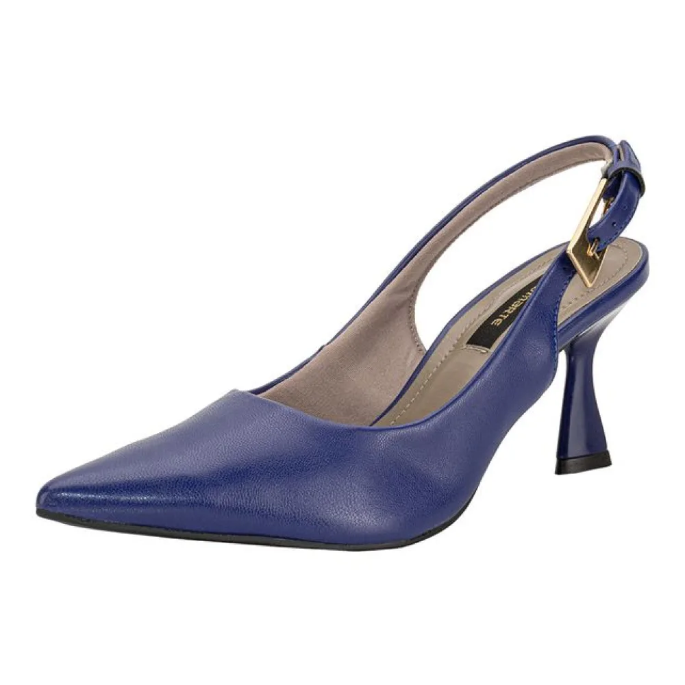 Sapato Feminino Salto Taça Via Marte 145012 AZUL 38