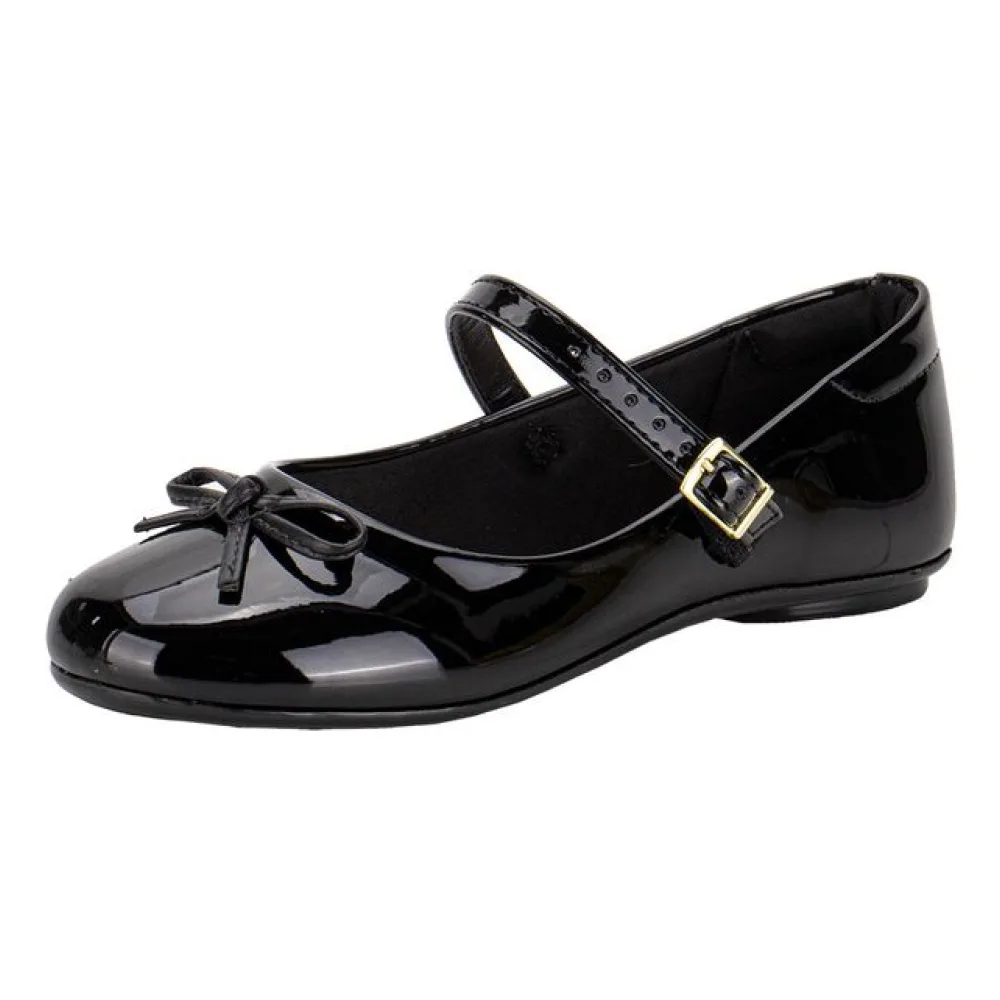 Sapatilha Infantil Feminina Molekinha 20831131 VERNIZ/PRETO 33
