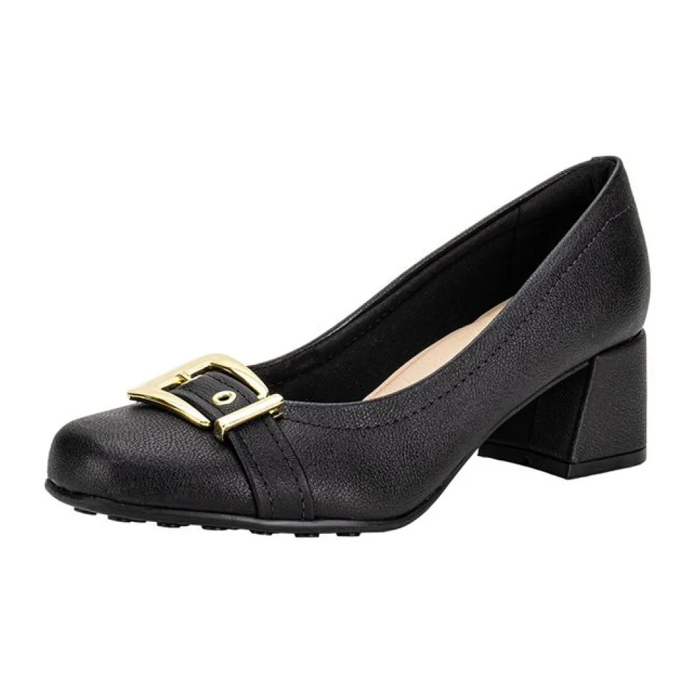 Sapato Feminino Salto Grosso Modare 7373117 PRETO 35