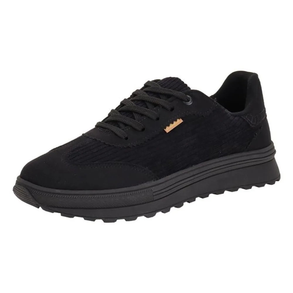 Tênis Feminino Casual Moleca 5809106 PRETO 34