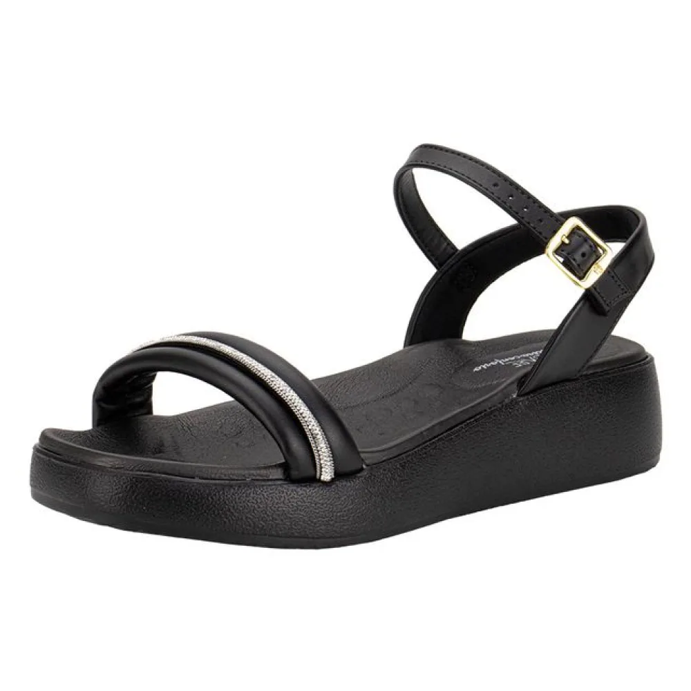 Sandália Feminina Anabela Modare 7189112 PRETO 35