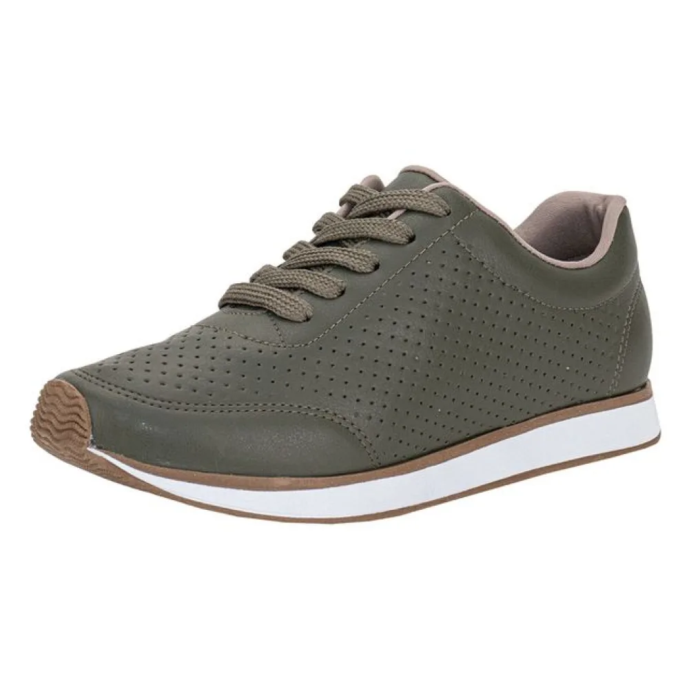 Tênis Feminino Via Marte 1716501 OLIVA 35