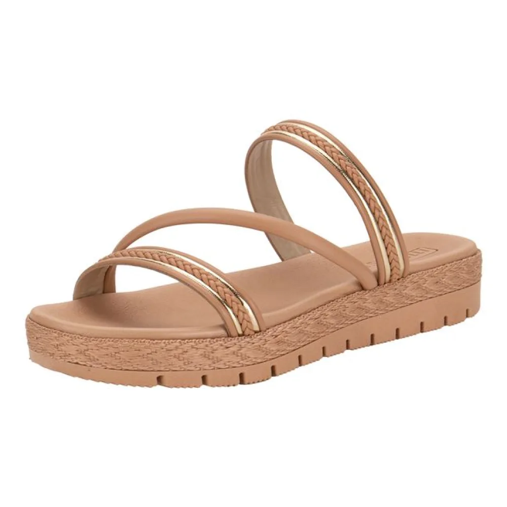 Tamanco Feminino Flat Moleca 5539105 SALMÃO 34