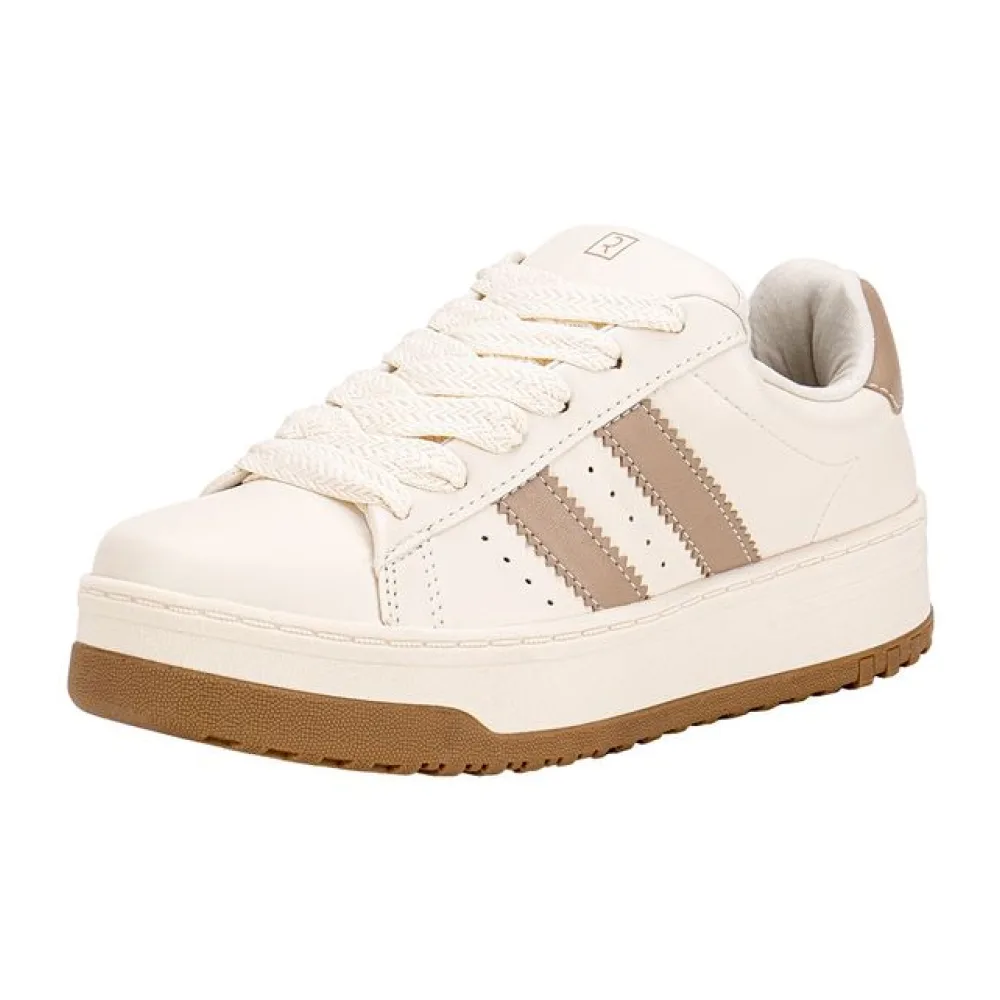 Tênis Feminino Casual Ramarim 2599201 BEGE 35
