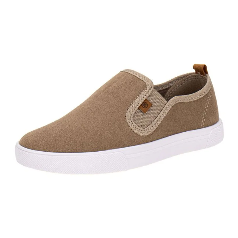 Tênis Infantil Masculino Slip On Molekinho 2801164 CAQUI 32