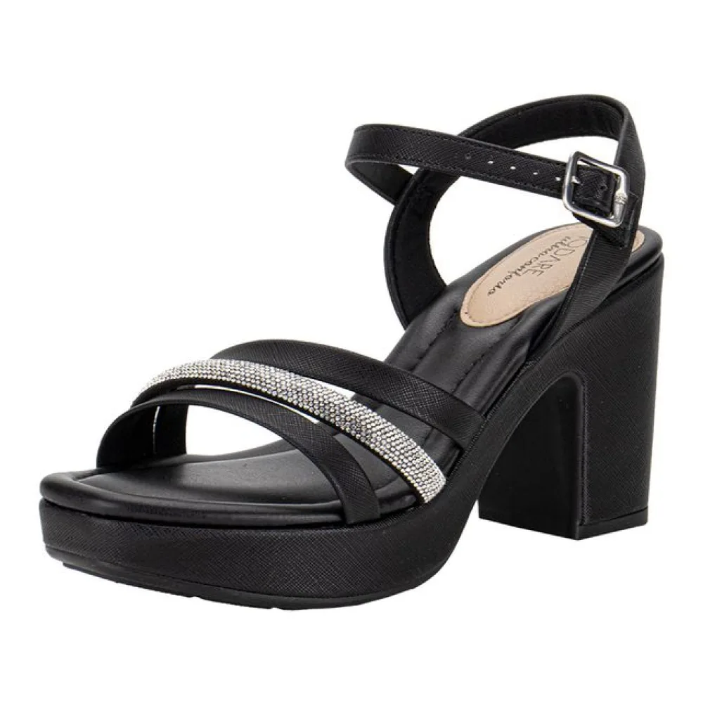 Sandália Feminina Meia Pata Modare 7203104 PRETO 35