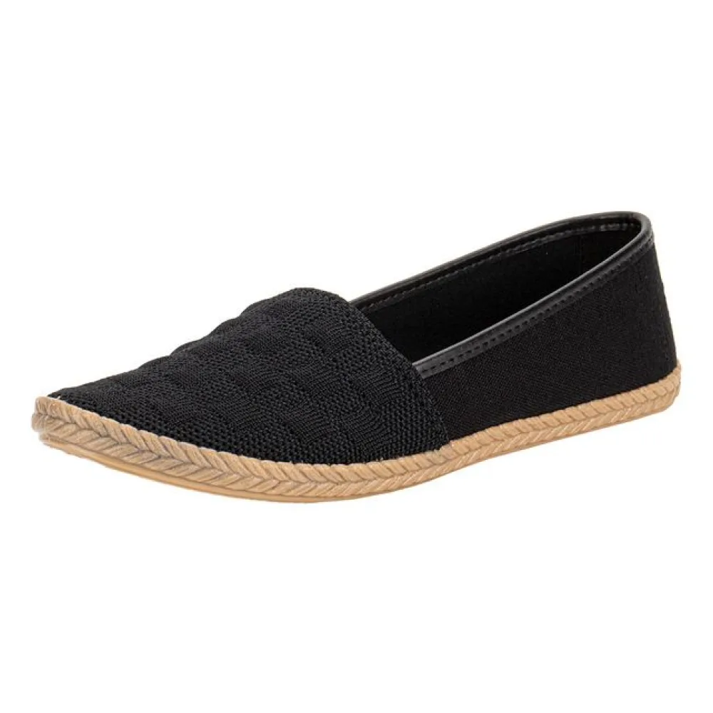 Sapatilha Feminina Moleca 5287297 PRETO 34