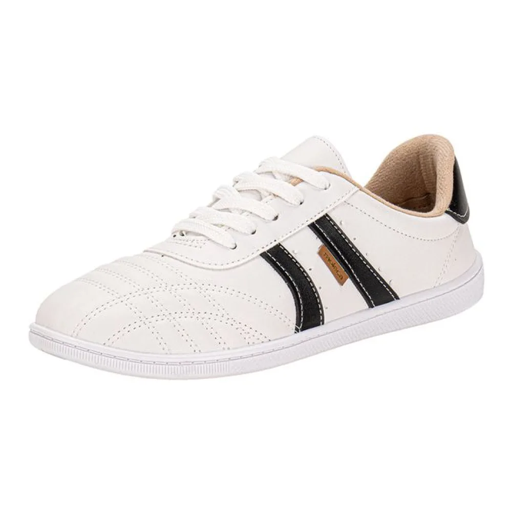 Tênis Feminino Casual Moleca 5605475 BRANCO/PRETO 35